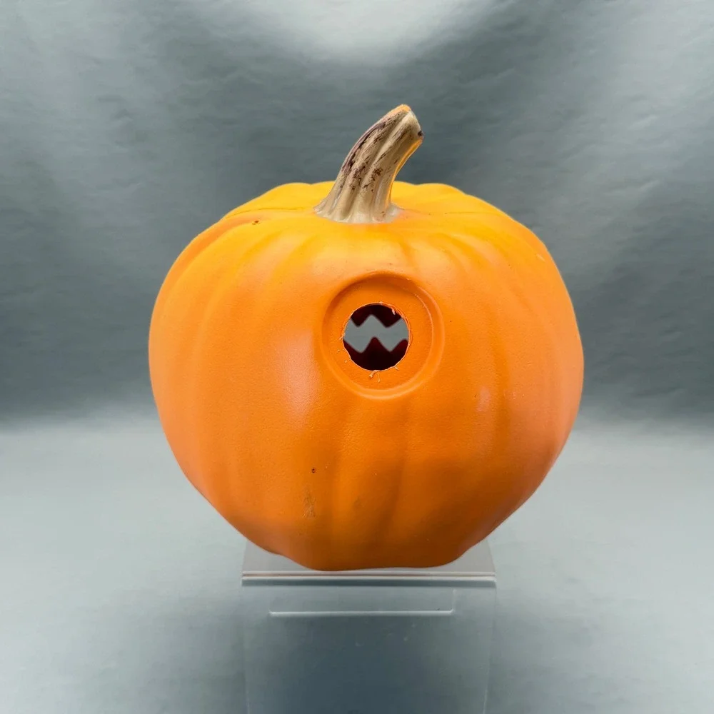Vintage Gemmy Jack O Lantern Blow Mold Pumpkin Halloween 9